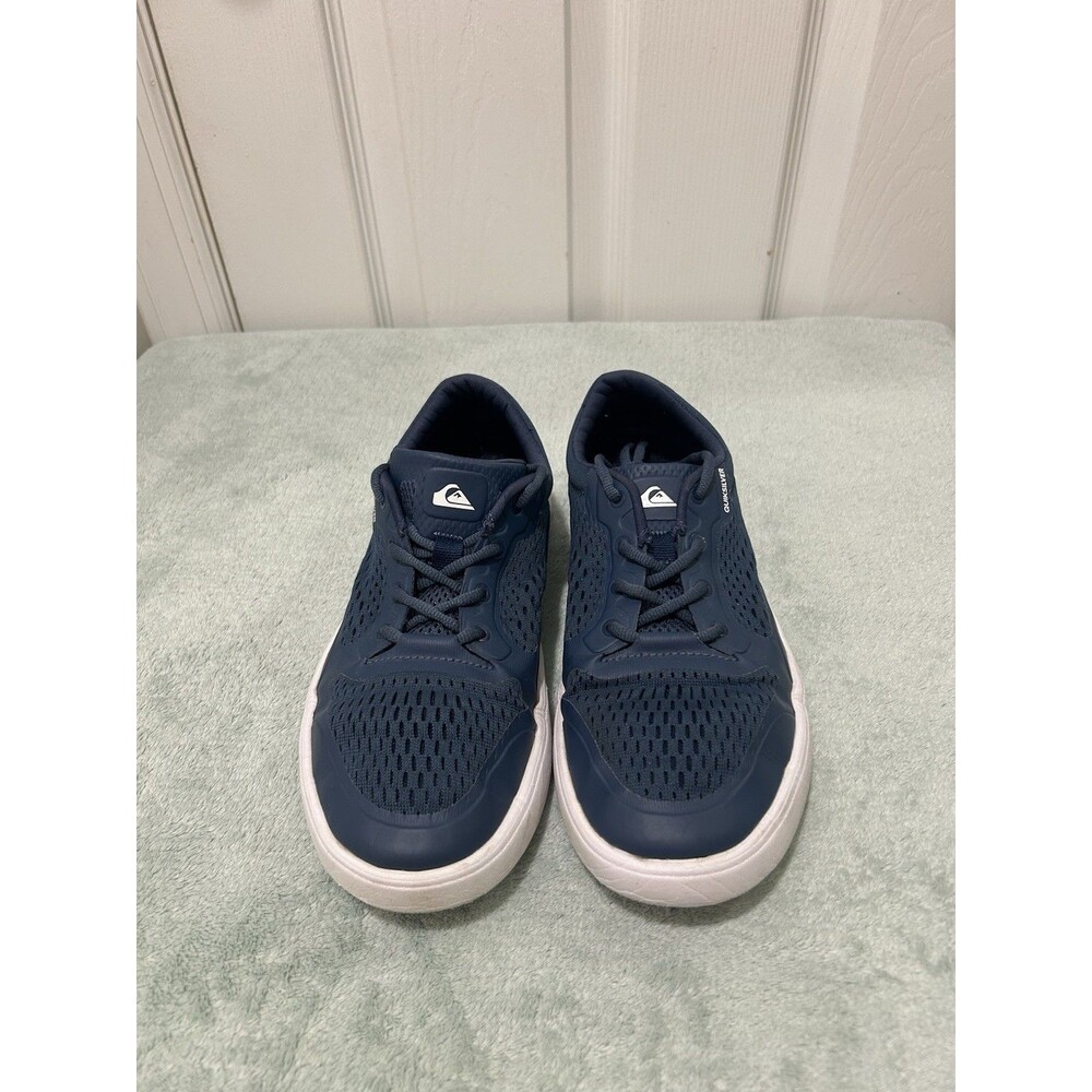 Quiksilver Men’s Size 8 Navy Blue Mesh Lace Up Sneakers Casual Shoes EU 41